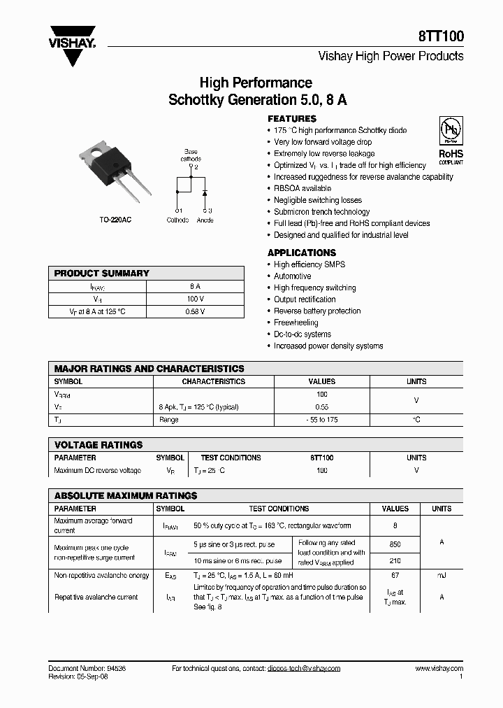 8TT100_4284610.PDF Datasheet