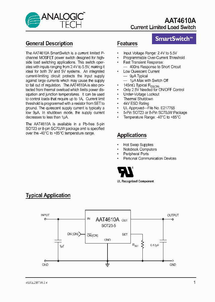 AAT4610A_4322263.PDF Datasheet