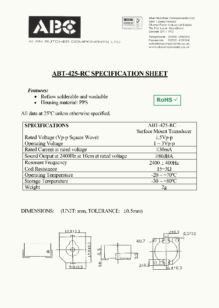 ABT-425-RC_4758140.PDF Datasheet