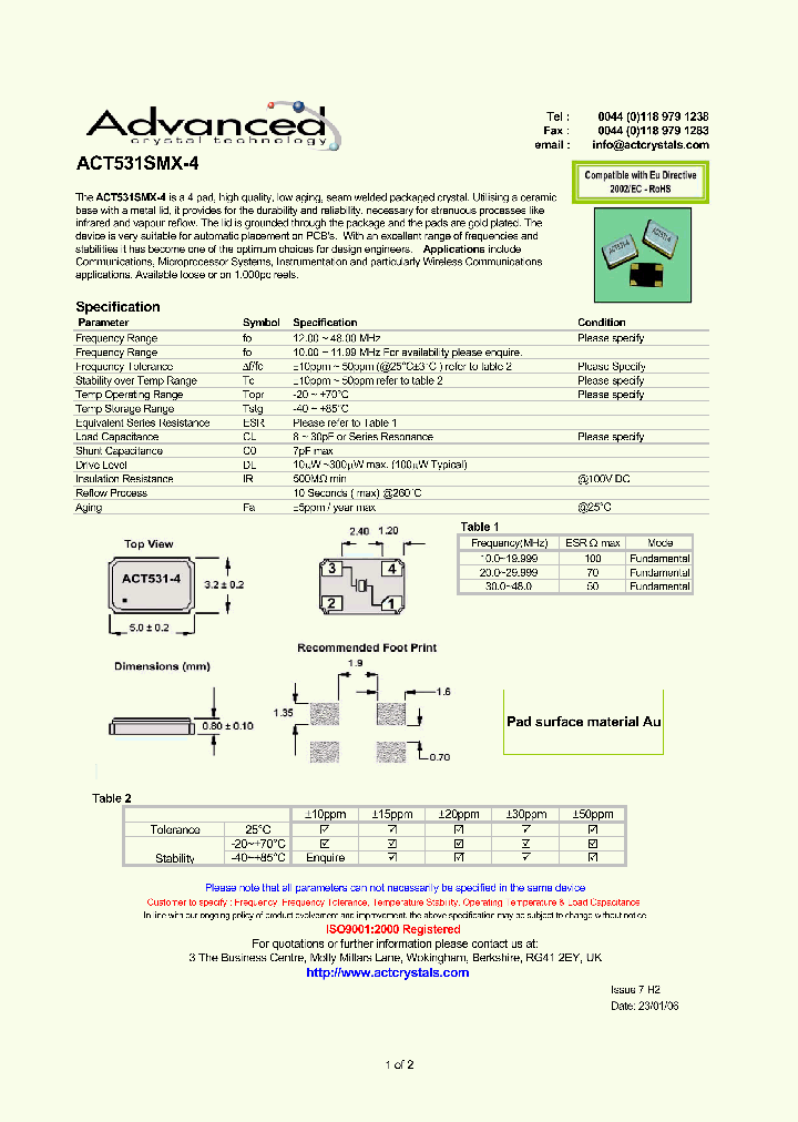 ACT531SMX-4_4198259.PDF Datasheet