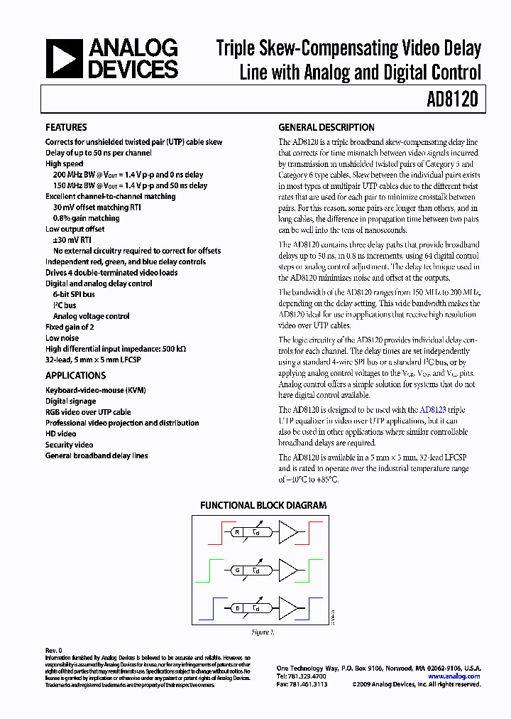 AD8120_4810211.PDF Datasheet