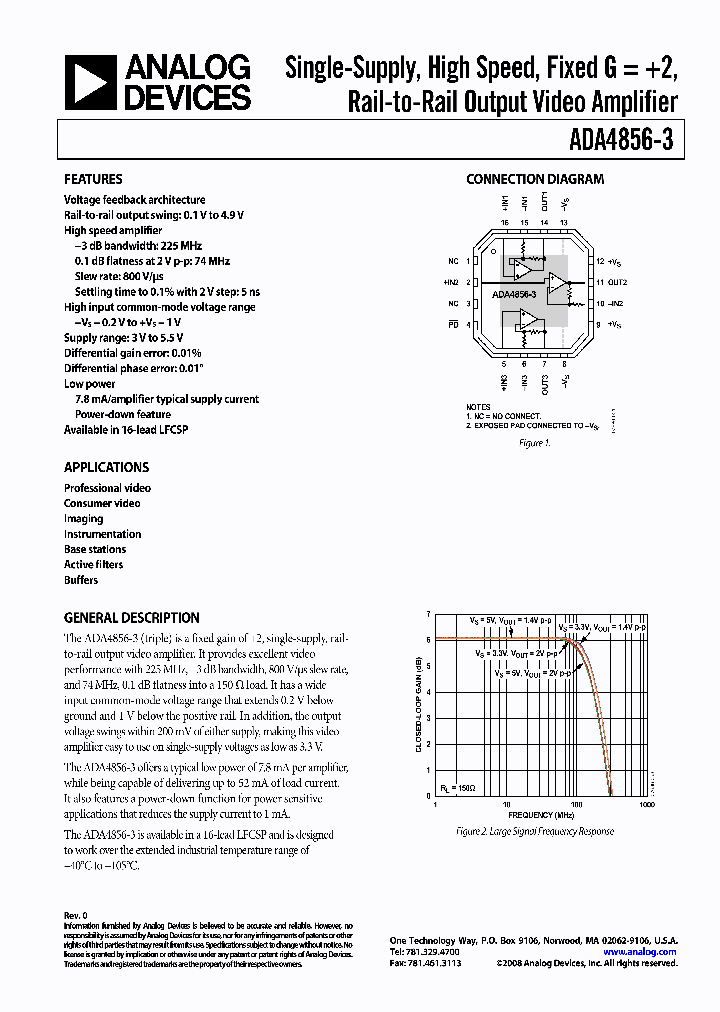 ADA4856-3_4621820.PDF Datasheet