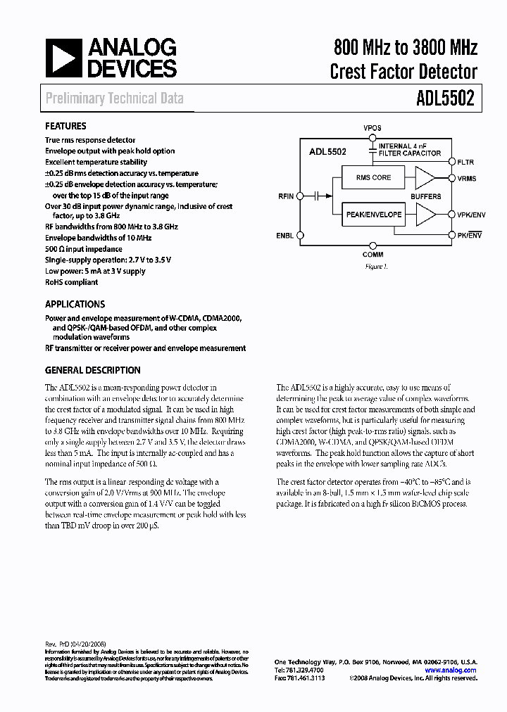 ADL5502_4238197.PDF Datasheet