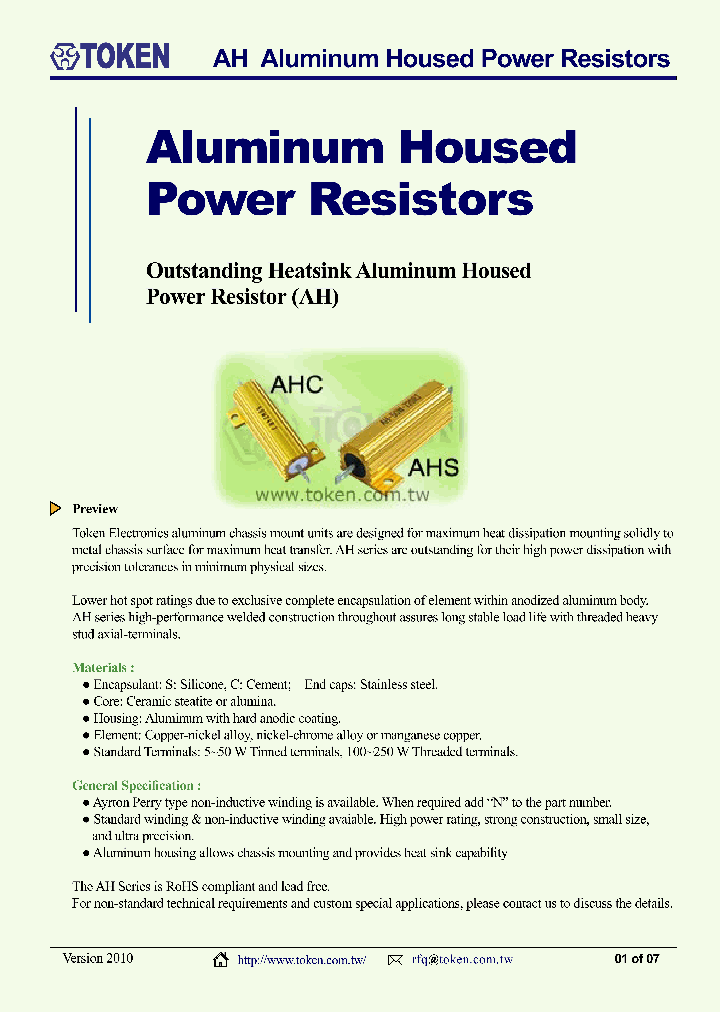 AHSN510RA5_4596541.PDF Datasheet