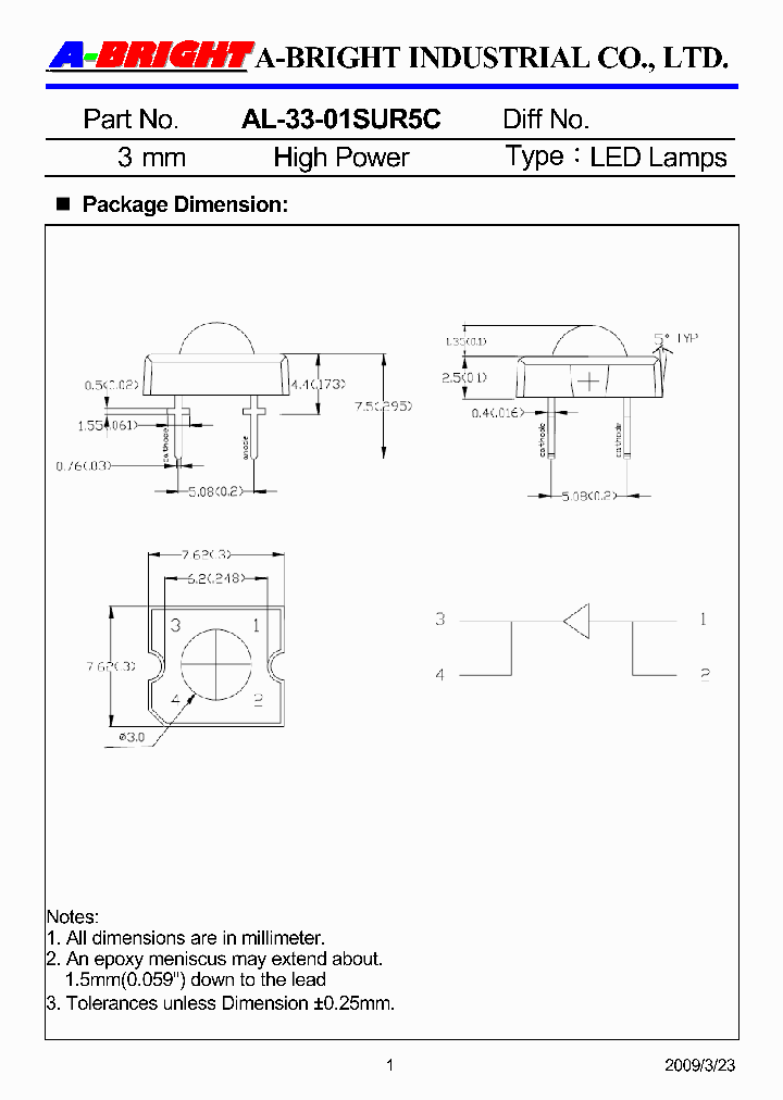 AL-33-01SUR5C_4654866.PDF Datasheet