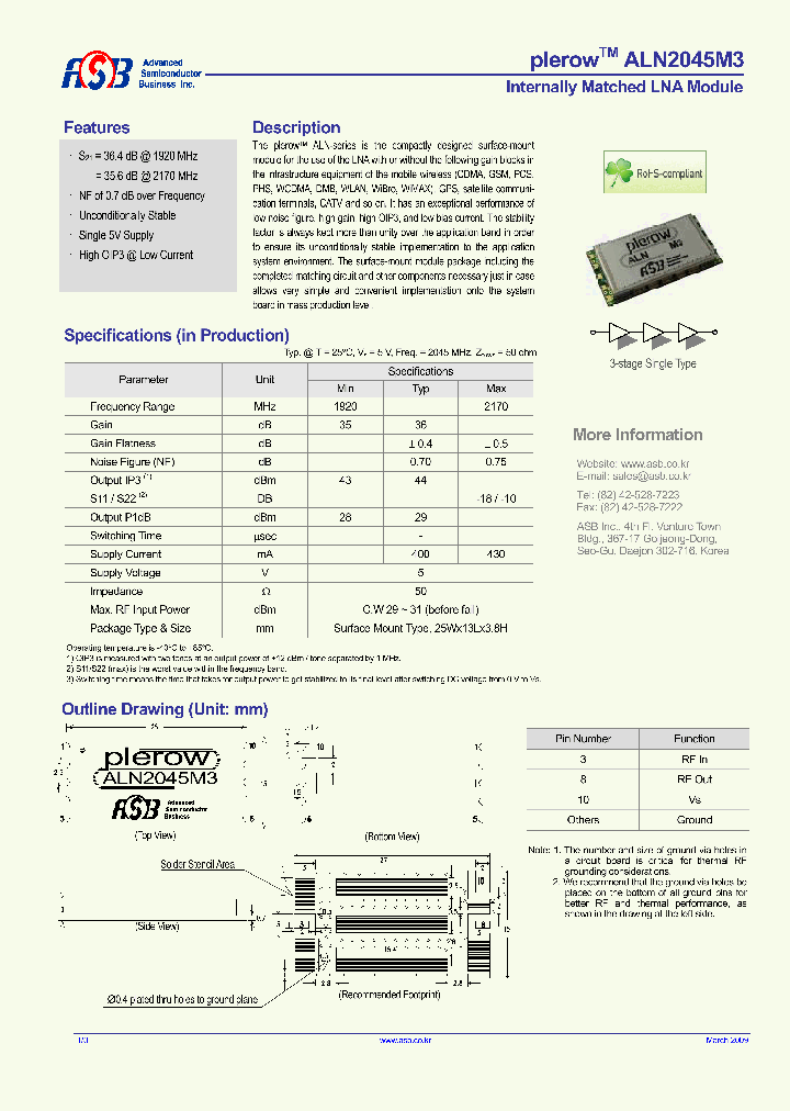 ALN2045M3_4883535.PDF Datasheet