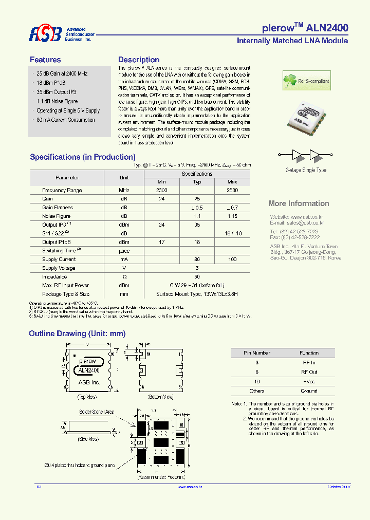 ALN2400_4436951.PDF Datasheet