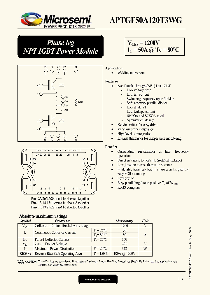 APTGF50A120T3WG_4578716.PDF Datasheet