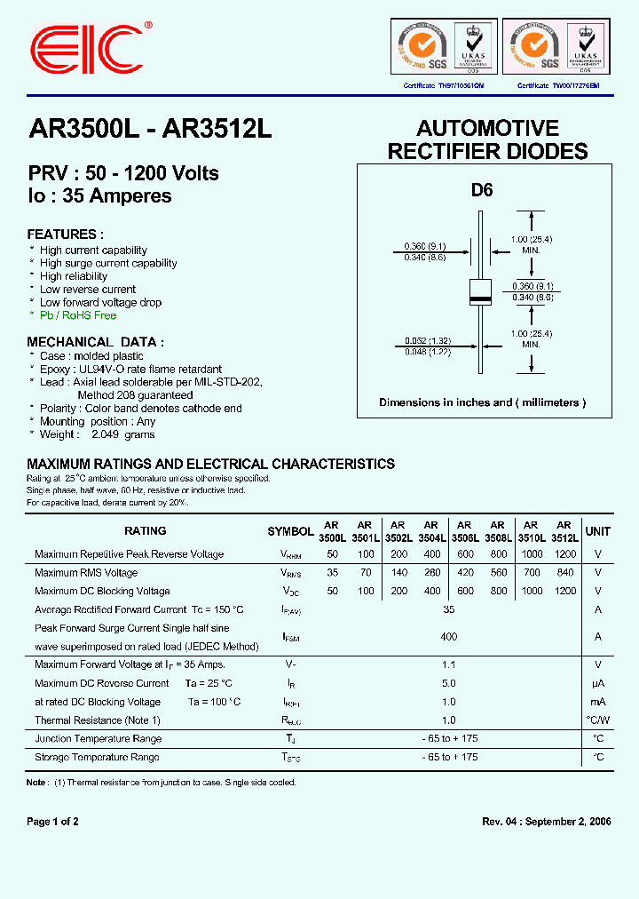 AR3500L06_4905235.PDF Datasheet