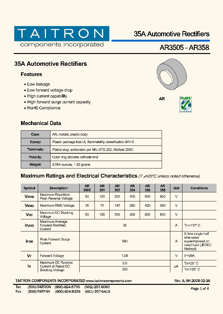 AR352_4213936.PDF Datasheet