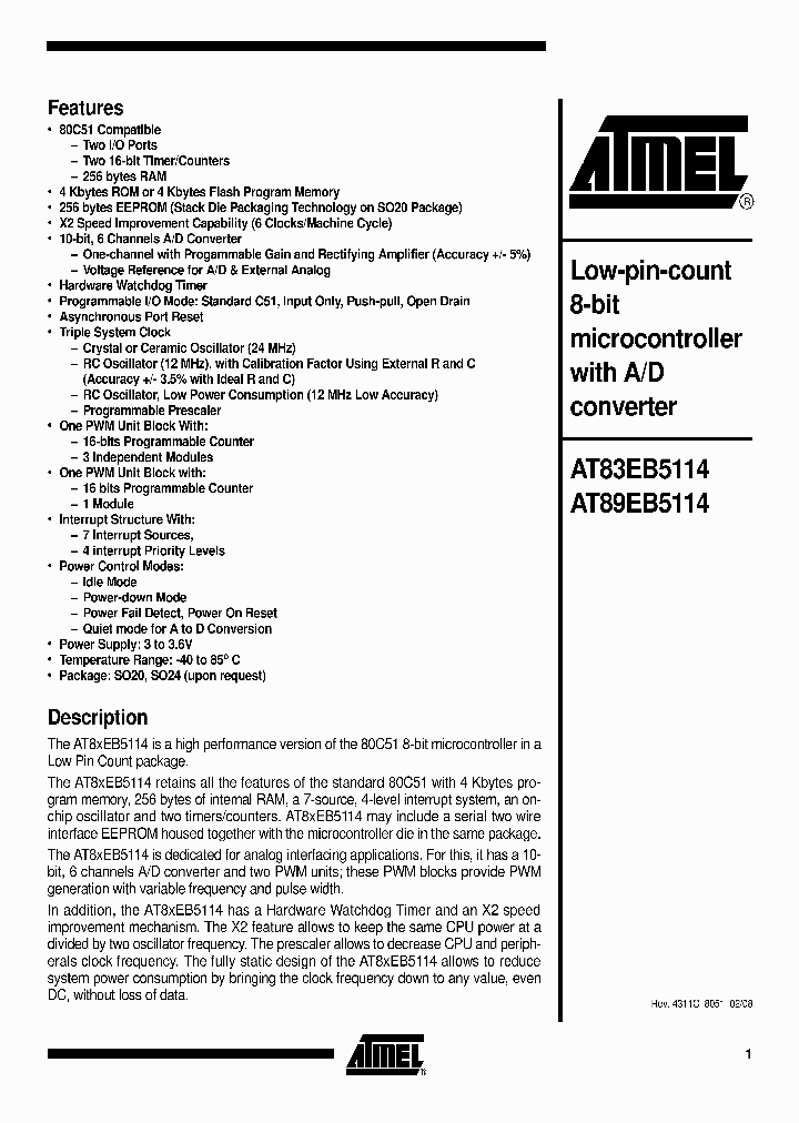 AT83EB5114_4844479.PDF Datasheet