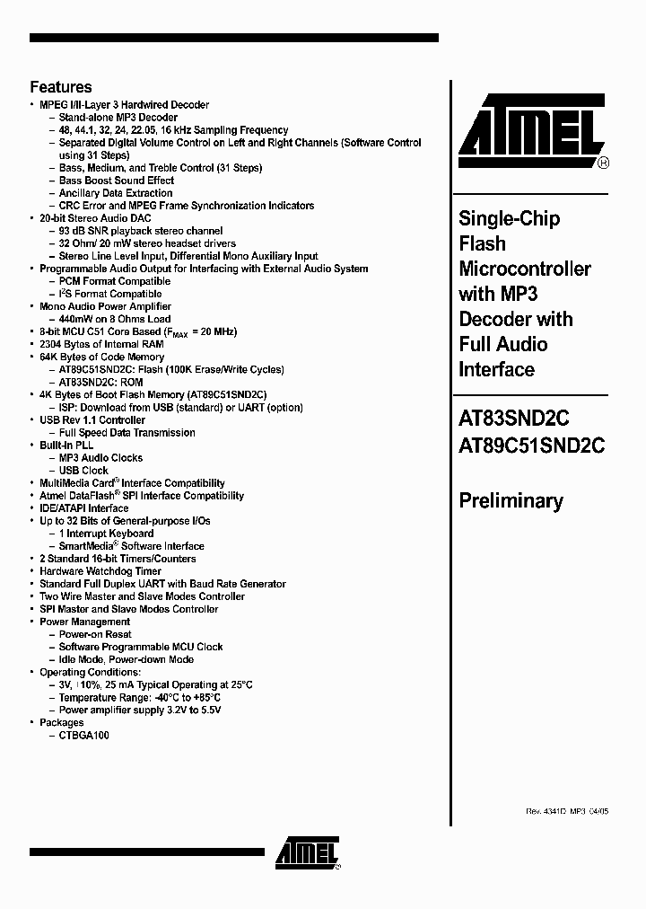 AT83SND2CXXX-7FTUL_4706463.PDF Datasheet