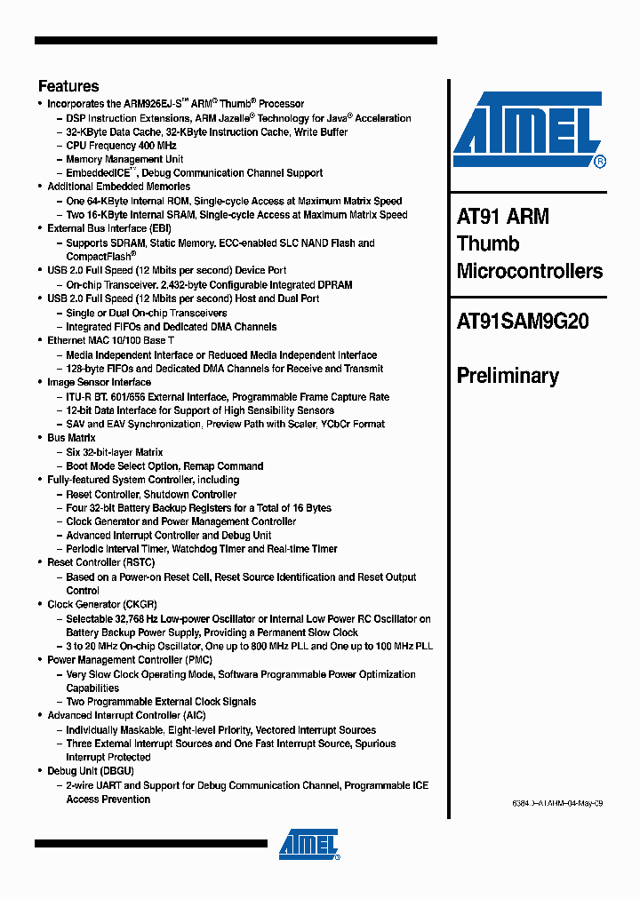 AT91SAM9G201_4824418.PDF Datasheet