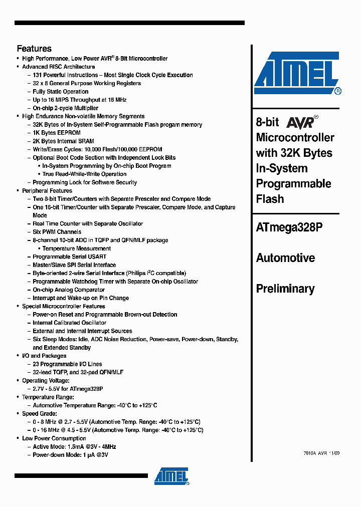 ATMEGA328P-15AZ_4548296.PDF Datasheet