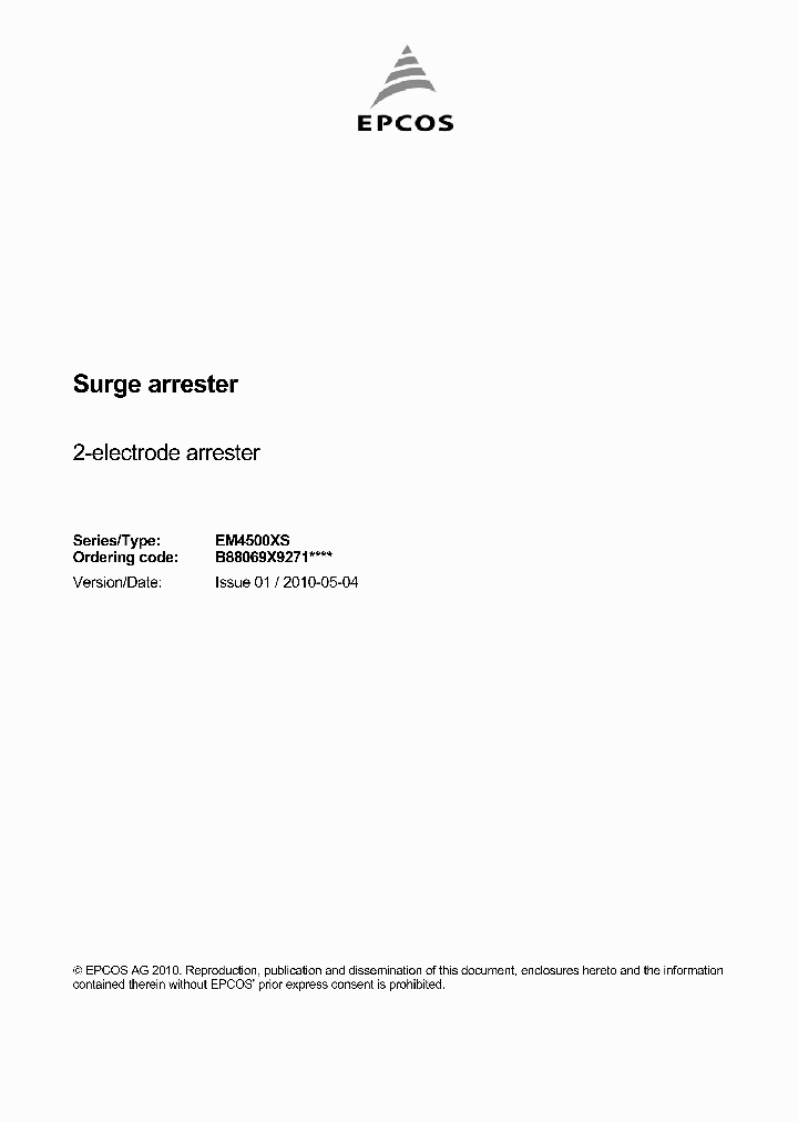 B88069X9271T502_4880710.PDF Datasheet