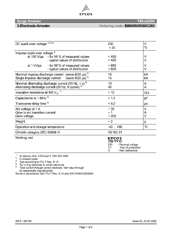 B88069X9380C203_4895101.PDF Datasheet
