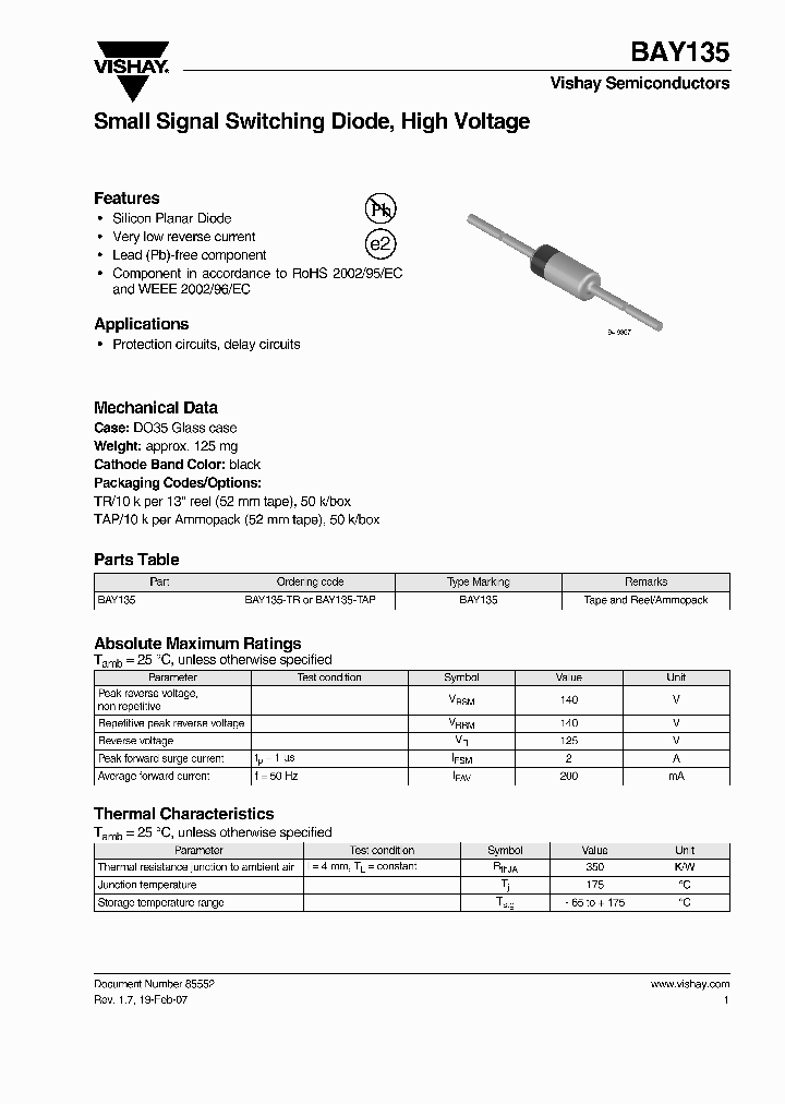 BAY135-TAP_4256081.PDF Datasheet