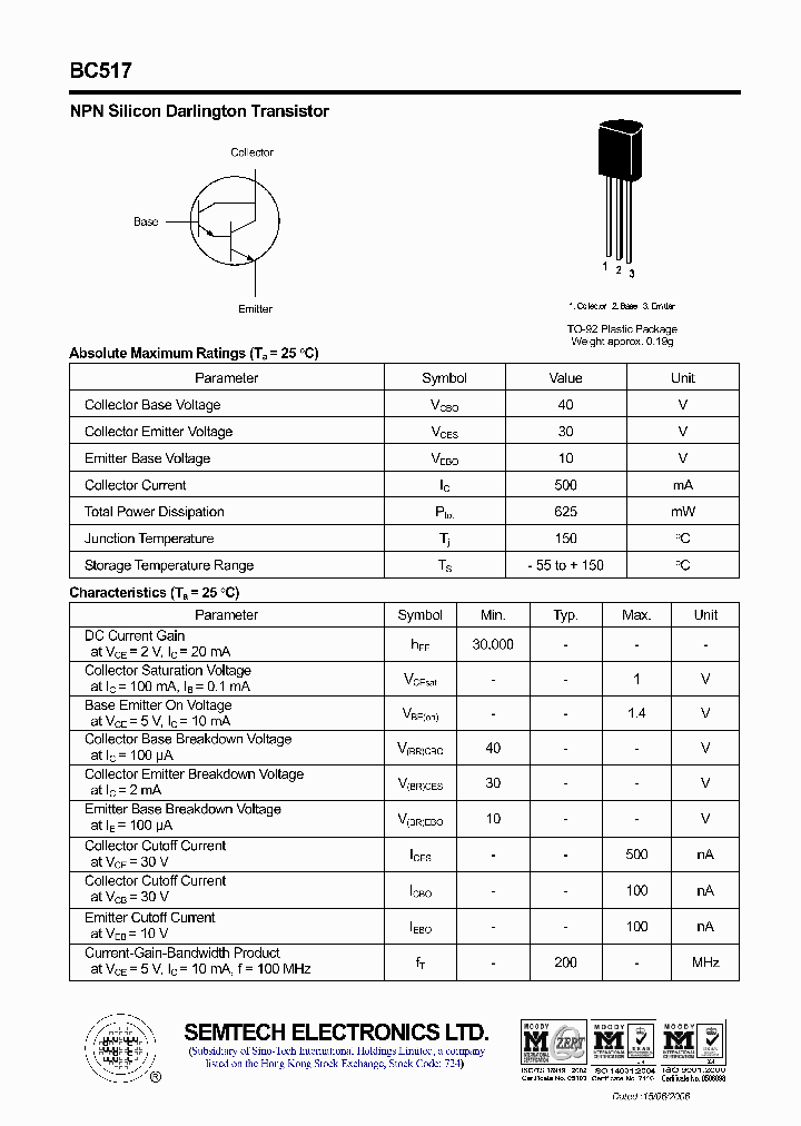 BC517_4578334.PDF Datasheet