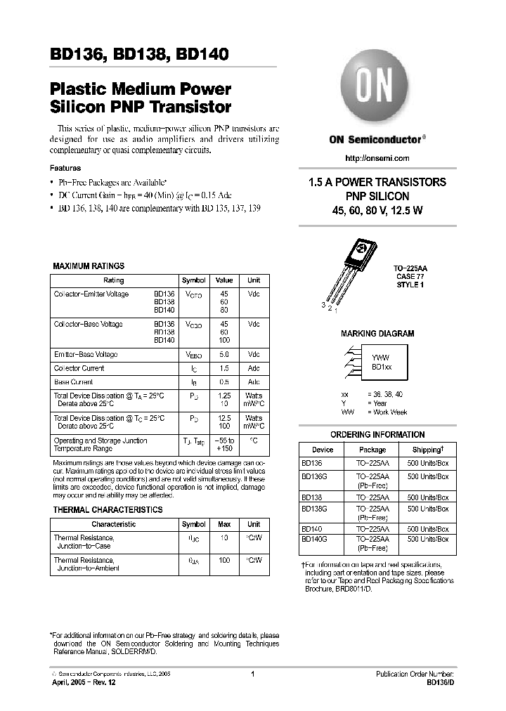 BD138_4617292.PDF Datasheet