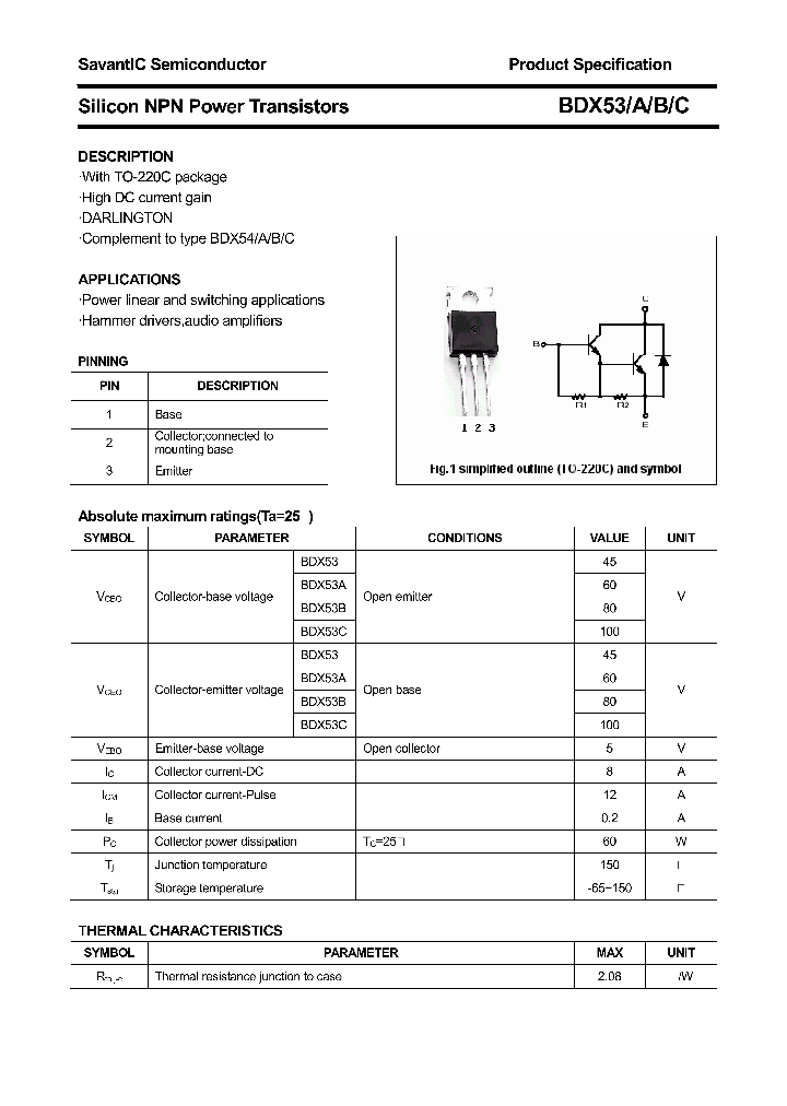 BDX53A_4721591.PDF Datasheet