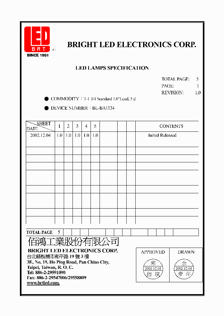 BL-BA1134_4515803.PDF Datasheet