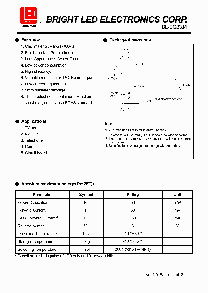 BL-BG33J4_4167766.PDF Datasheet