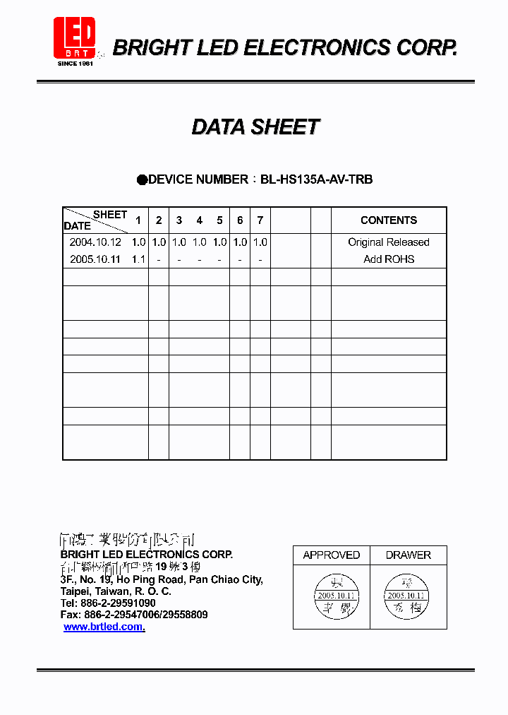 BL-HS135A-AV-TRB_4665166.PDF Datasheet