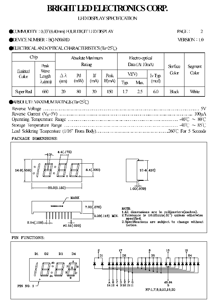 BQ-N306RD_4899757.PDF Datasheet