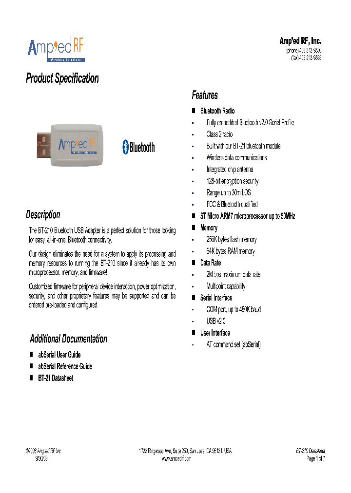 BT-210_4530330.PDF Datasheet