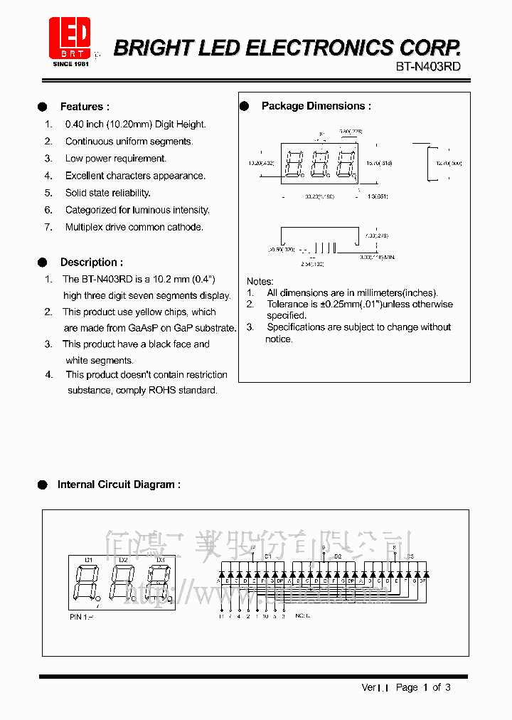 BT-N403RD_4765234.PDF Datasheet