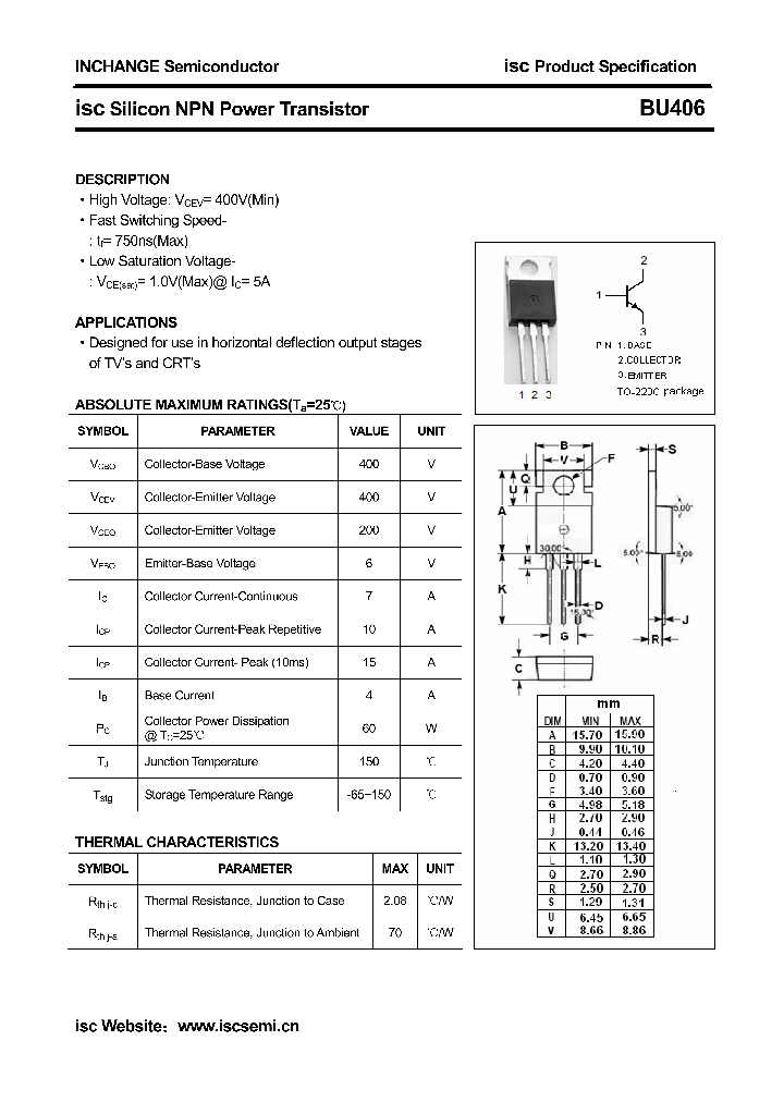 BU406_4377323.PDF Datasheet