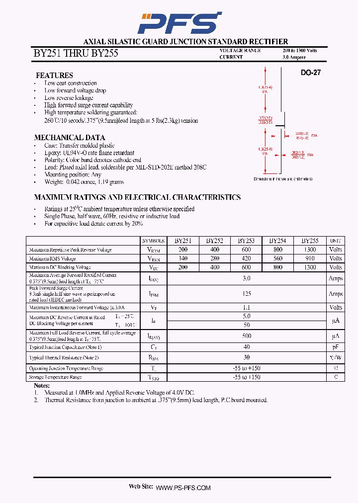 BY251_4850885.PDF Datasheet