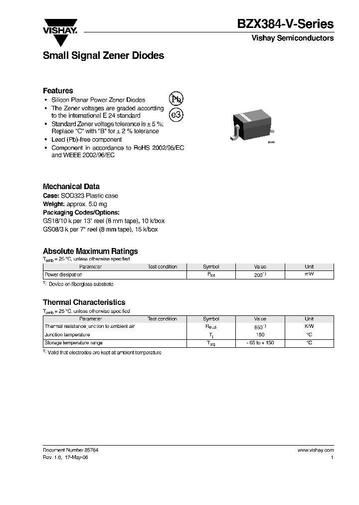 BZX384C10-V_4256450.PDF Datasheet