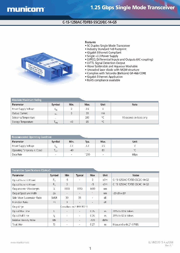 C-15-1250AC-TDFB3-SSC4C_4746694.PDF Datasheet