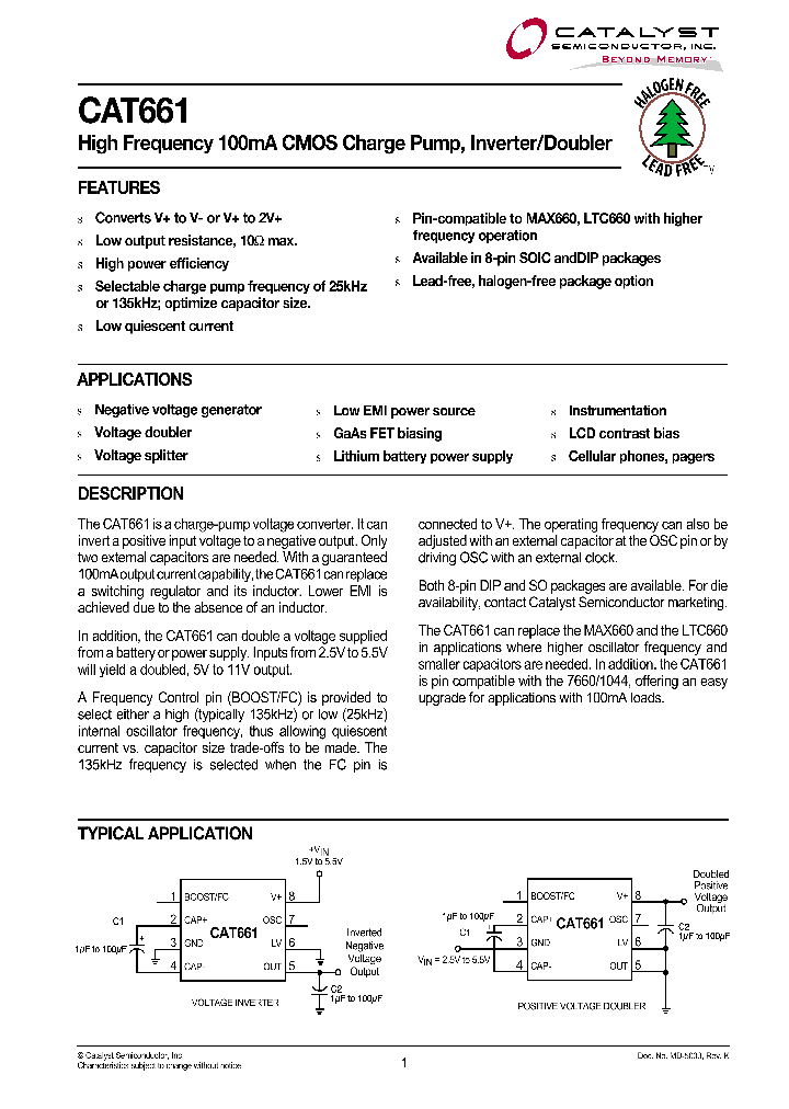 CAT661EVA-T3_4166222.PDF Datasheet
