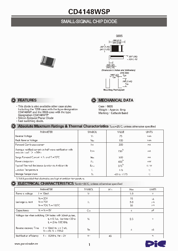 CD4148WSP_4842129.PDF Datasheet