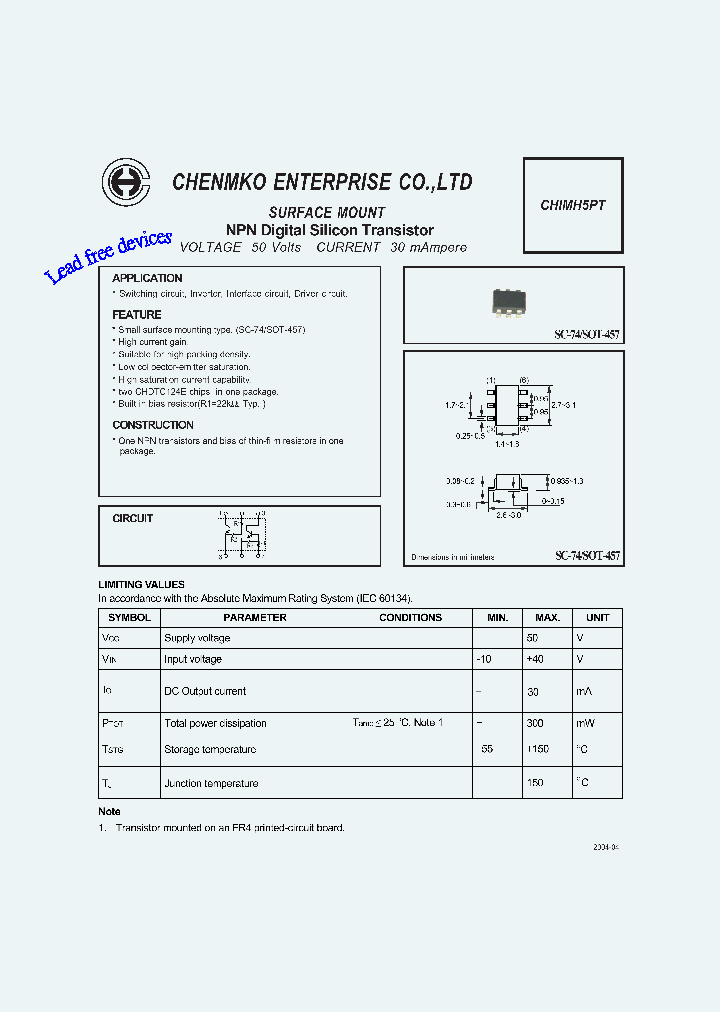 CHIMH5PT_4563716.PDF Datasheet