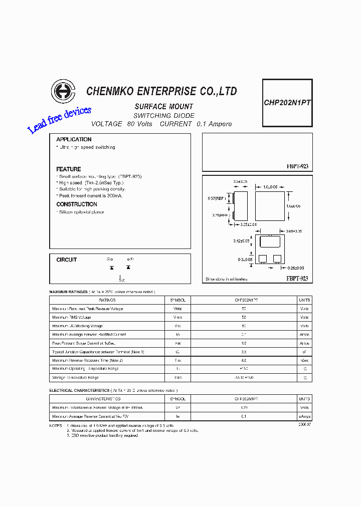 CHP202N1PT_4565343.PDF Datasheet