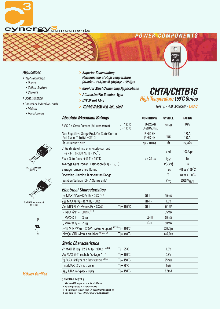 CHTA16-400_4920003.PDF Datasheet