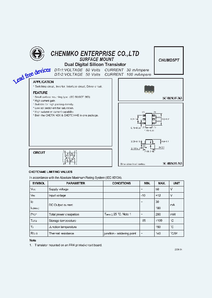 CHUMD5PT_4463058.PDF Datasheet