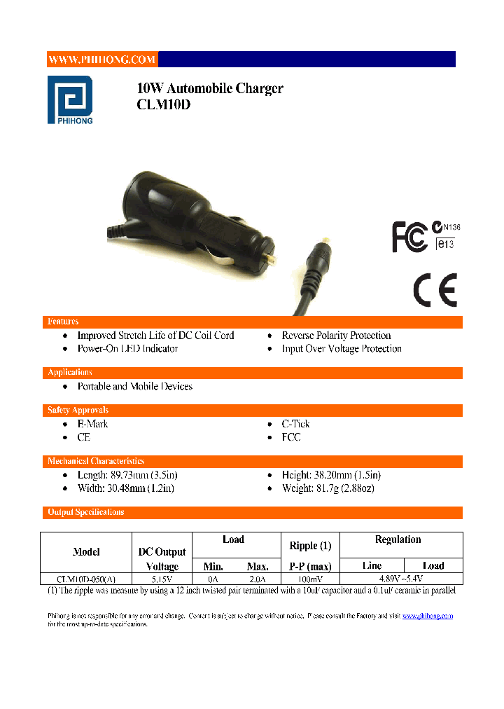 CLM10D-050_4750442.PDF Datasheet