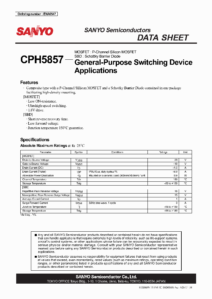 CPH5857_4393125.PDF Datasheet