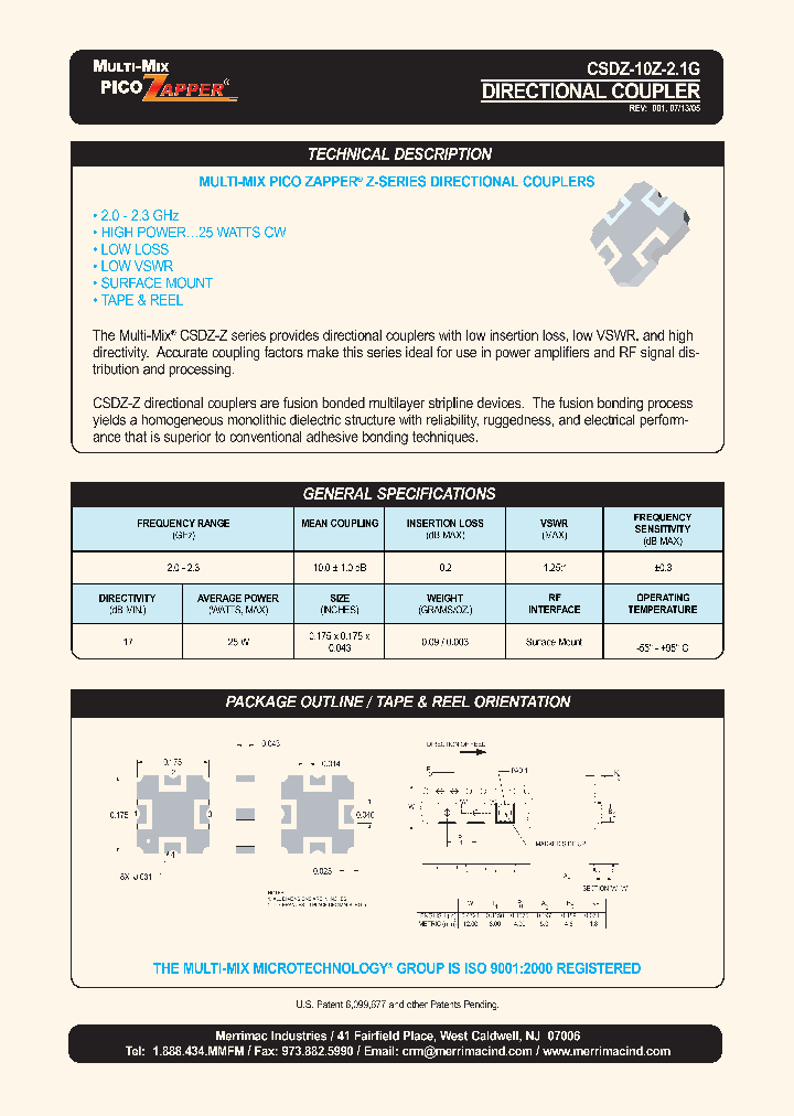 CSDZ-10Z-21G_4708980.PDF Datasheet