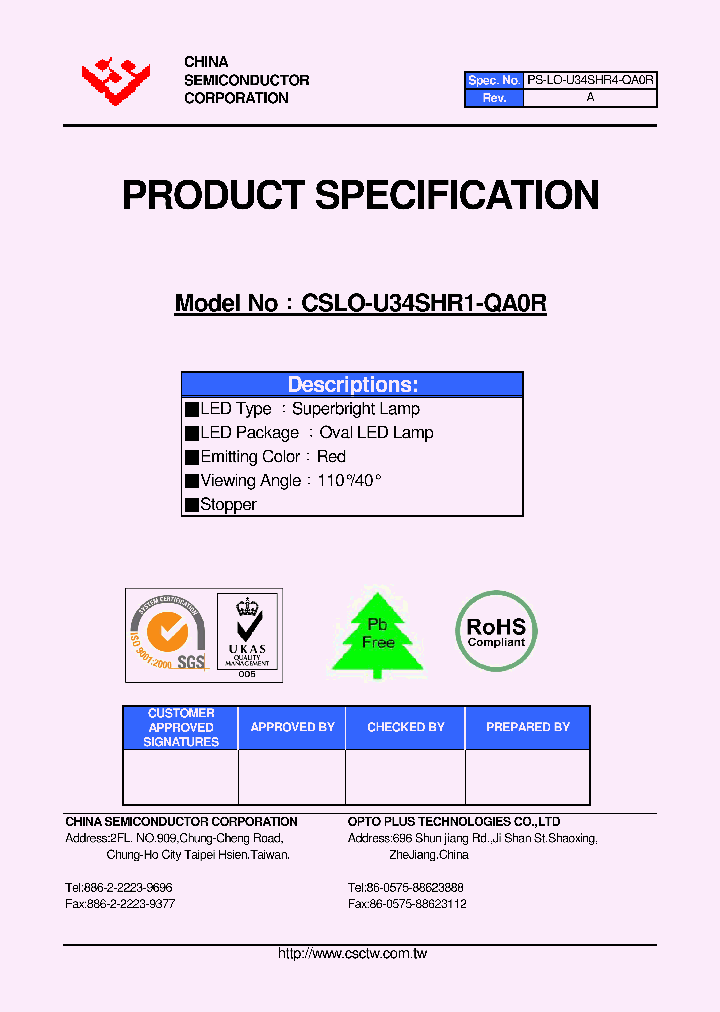 CSLO-U34SHR1-QA0R_4458427.PDF Datasheet