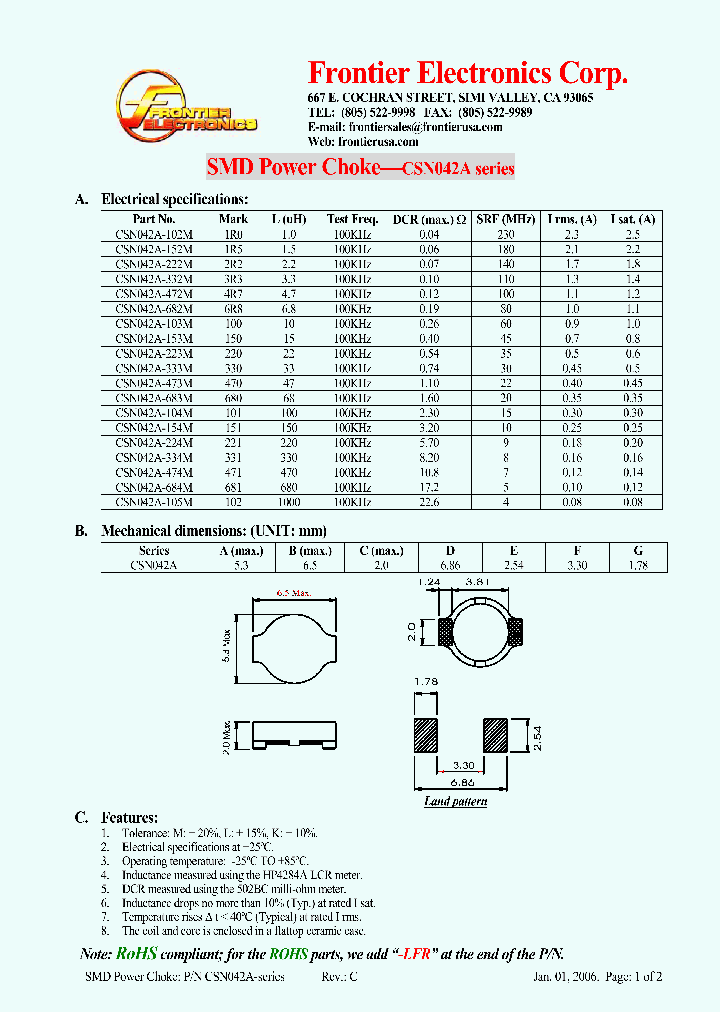 CSN042A_4299930.PDF Datasheet