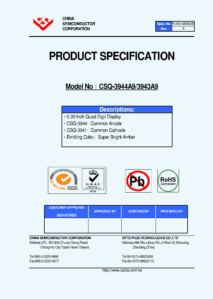 CSQ-3943A9_4448379.PDF Datasheet