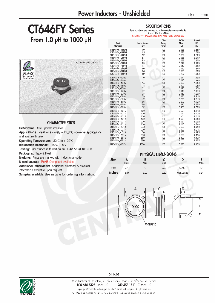 CT646FYF-100M_4714403.PDF Datasheet