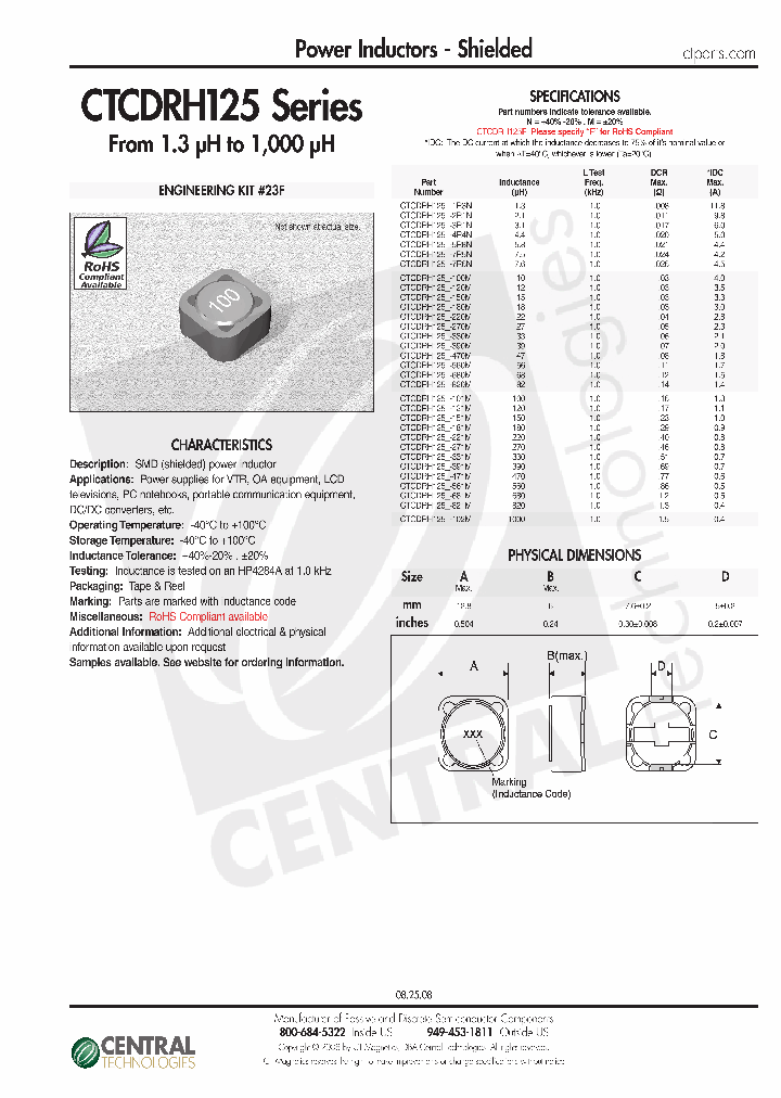 CTCDRH125-470M_4456228.PDF Datasheet