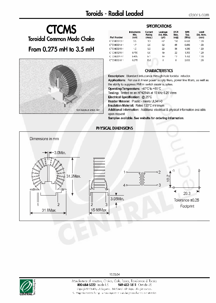 CTCMS3218-1_4784464.PDF Datasheet