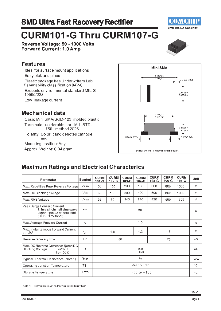 CURM101-G_4662863.PDF Datasheet